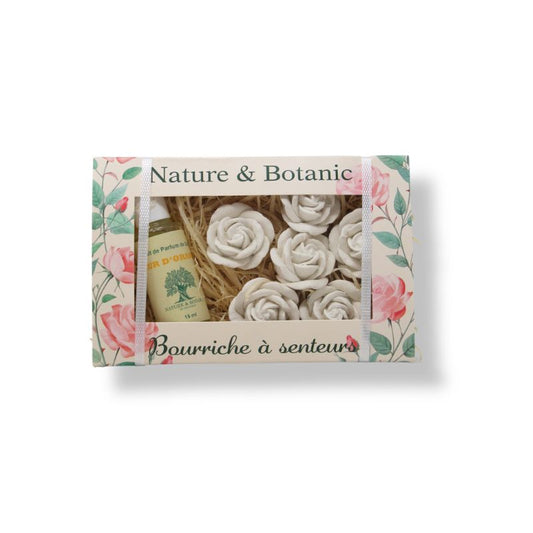 BOURRICHES À SENTEUR ROSE